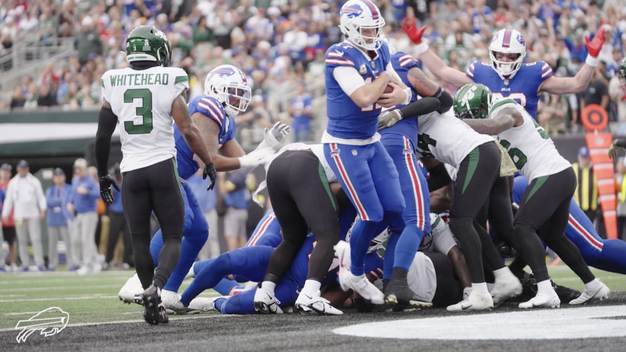 Sideline Access  Josh Allen runs it in for his 5th total TD of