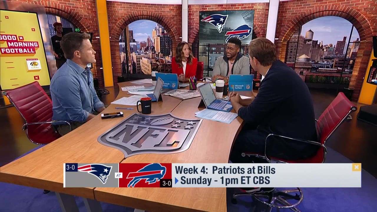 Good Morning Football' breaks down the New England Patriots-Buffalo BIlls  Week 4 matchup