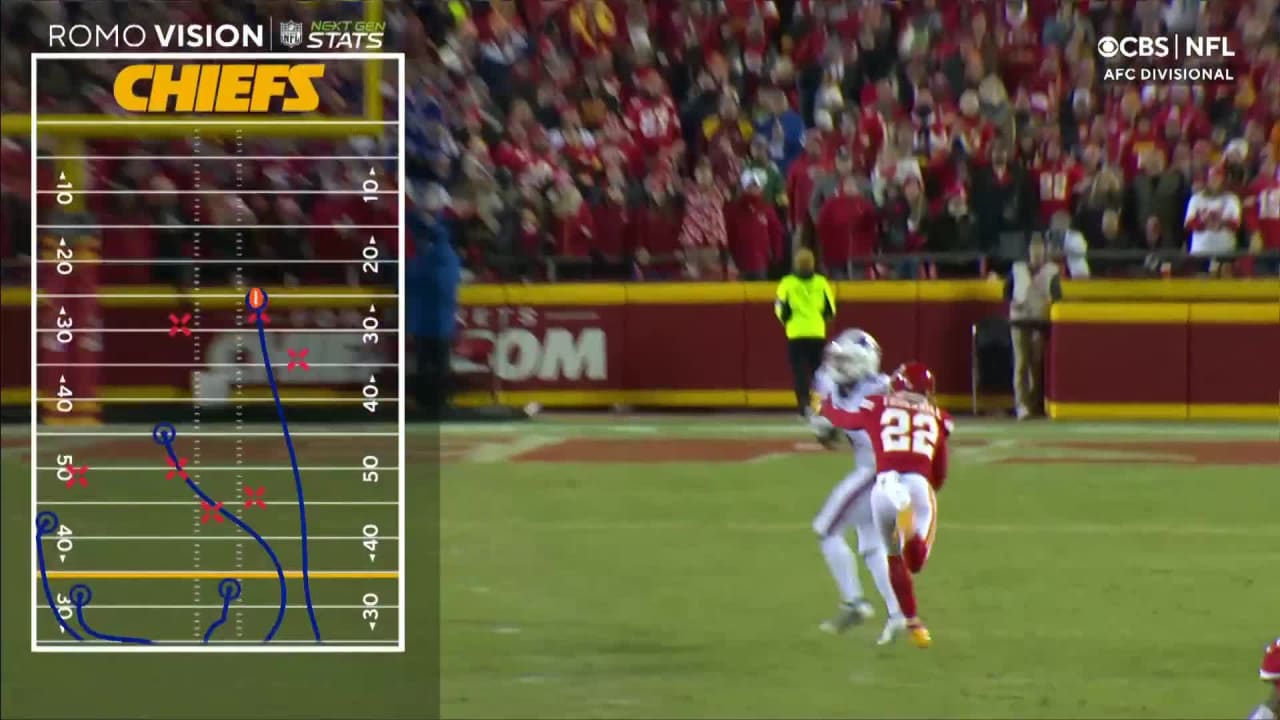 Can T Miss Play Josh Allen With A 75 Yard Touchdown Pass To Gabriel Davis Bills At Chiefs Divisional Round