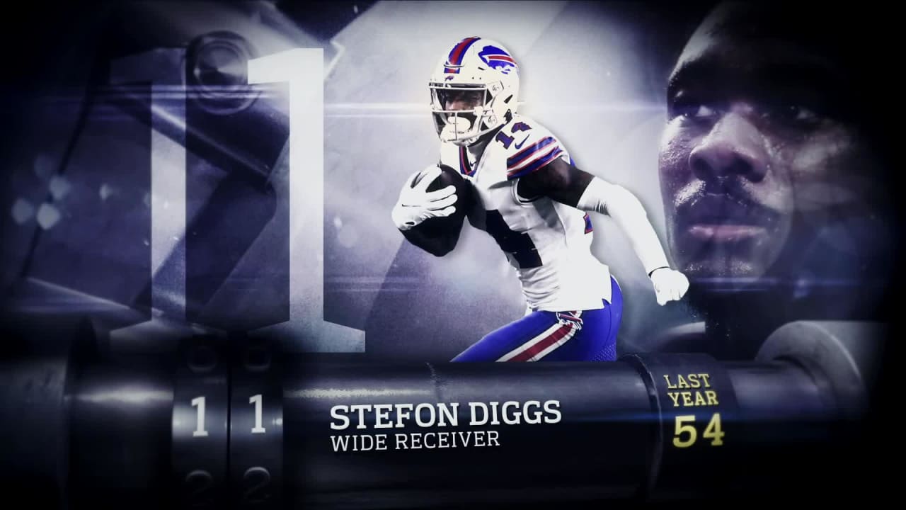 Stefon Diggs comes in at No. 11 on the NFL Top 100 Players of 2021