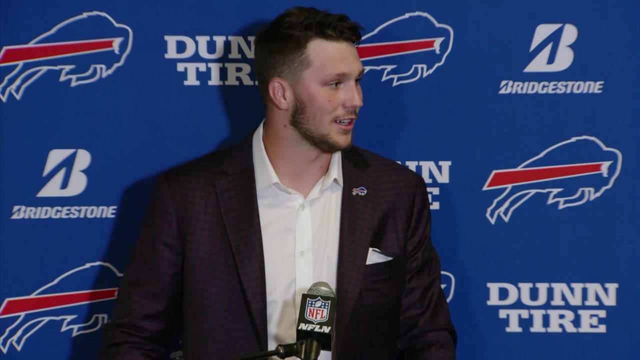 josh allen post game