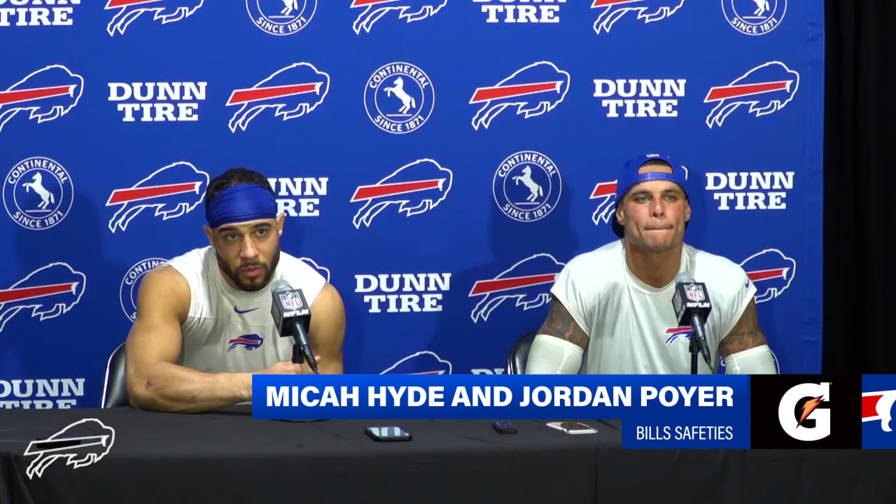 Micah Hyde, Jordan Poyer Take Exception to Reporter's Question