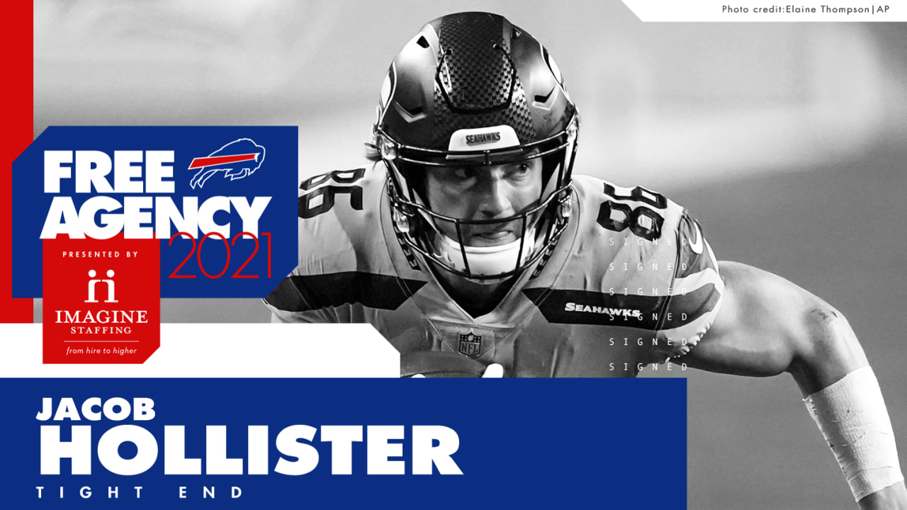 The Jaguars are signing TE Jacob Hollister!