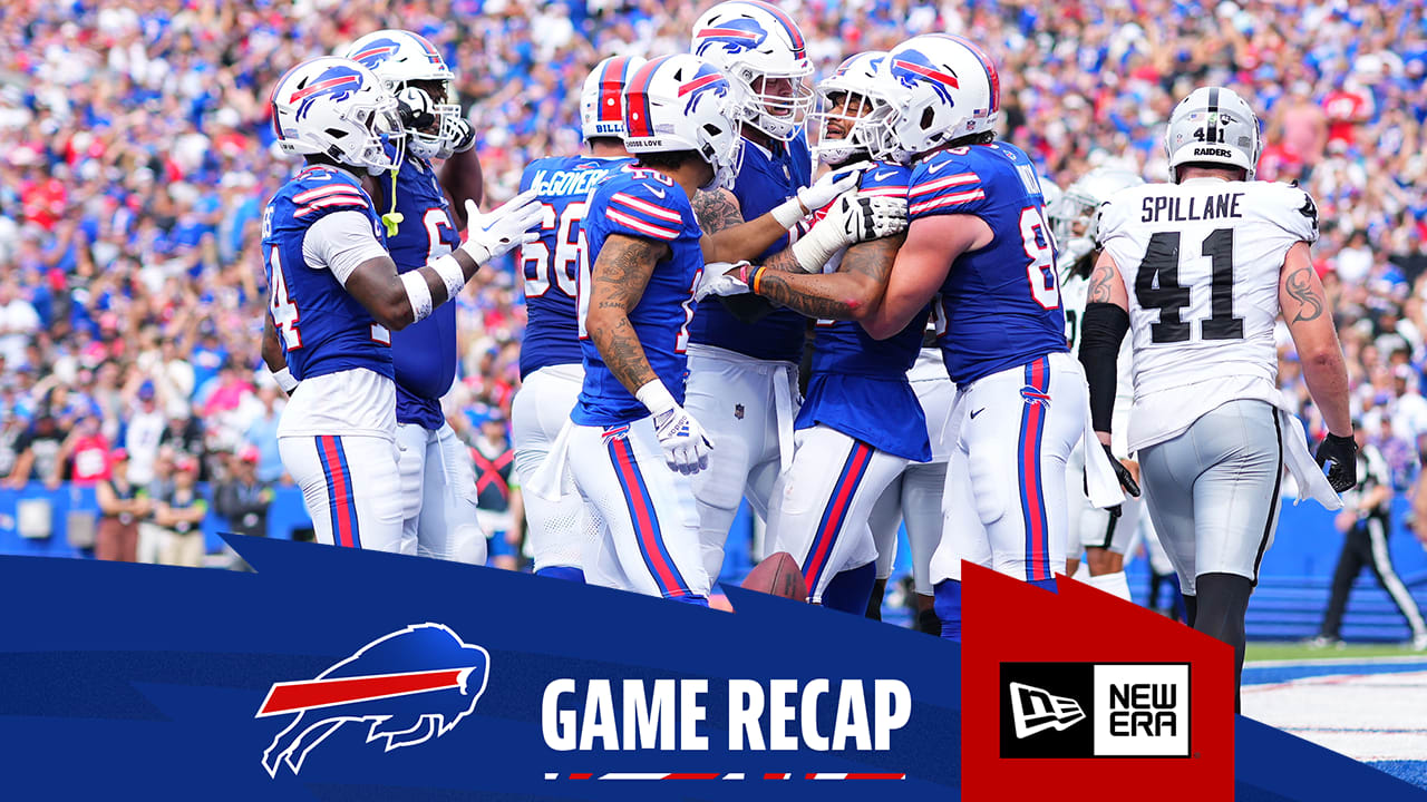 Bills 38, Raiders 10  Game Recap, highlights + stats to know