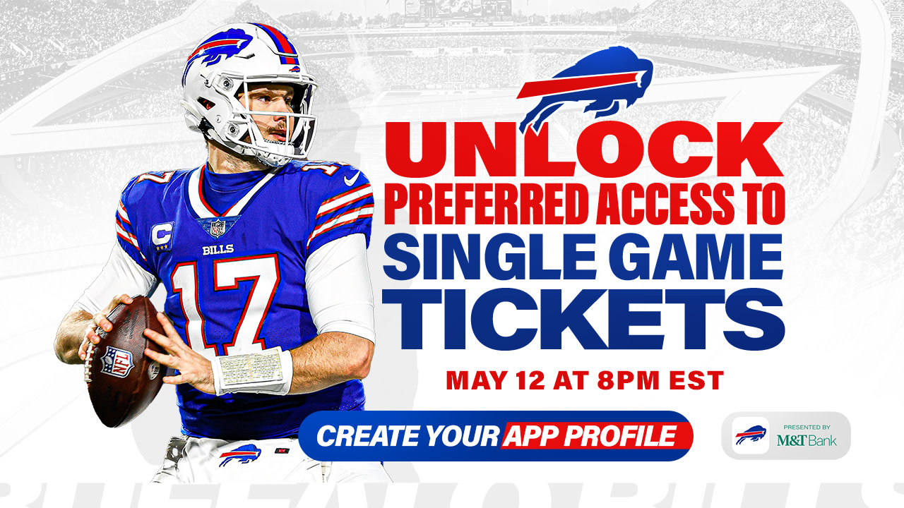 Bills set on-sale date for 2021 single game tickets