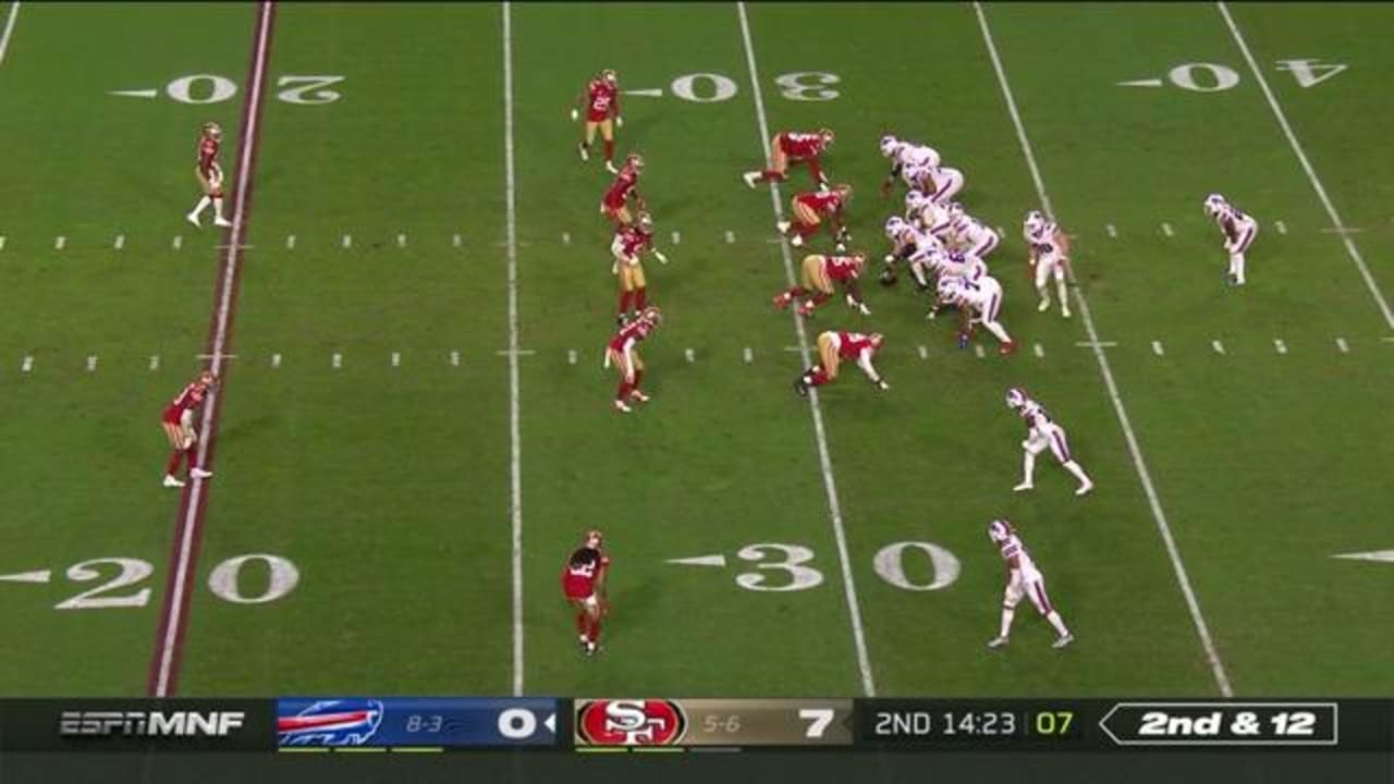 This camera angle of Josh Allen's 98-yard touchdown pass to Gabe