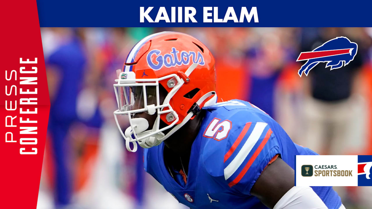 Florida Gators cornerback Kaiir Elam drafted 23rd overall by