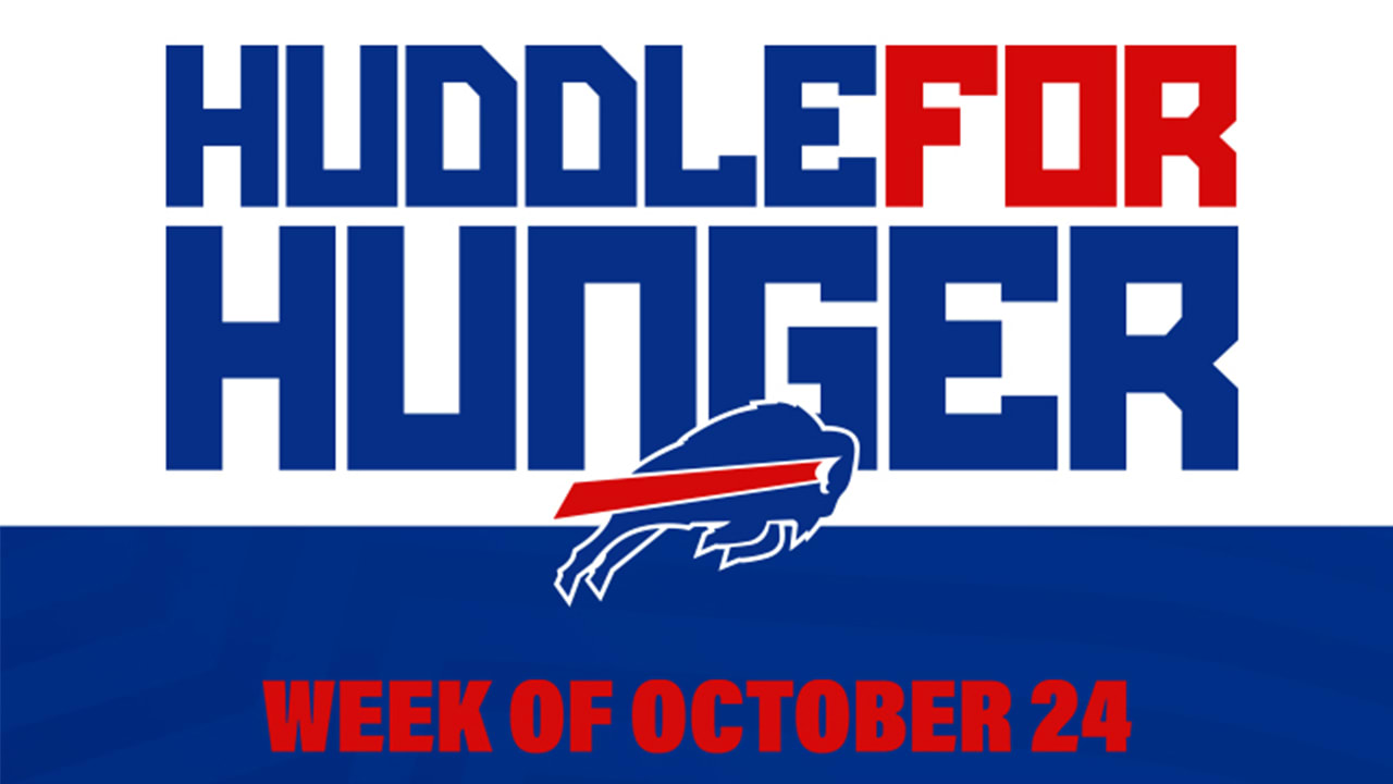 Bills set to launch Huddle for Hunger week on Monday, Oct. 24