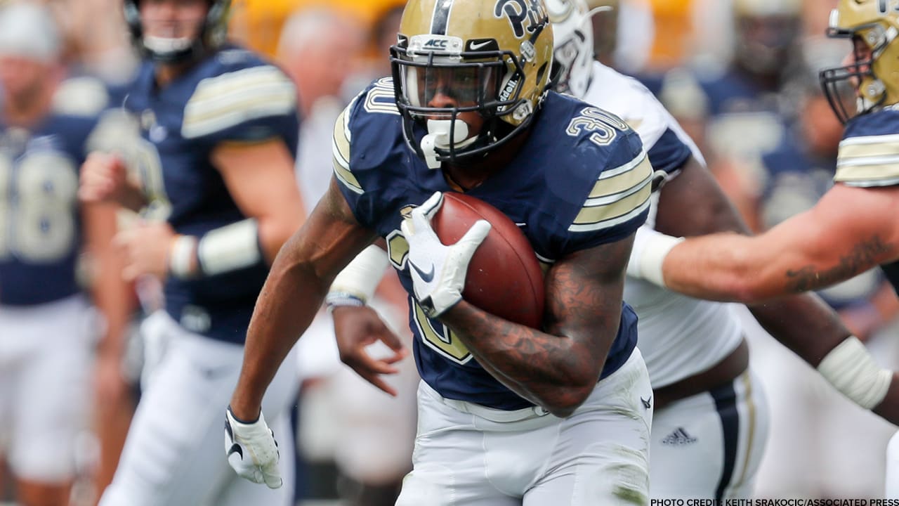 Former Pitt RB Qadree Ollison Back Home with the Steelers