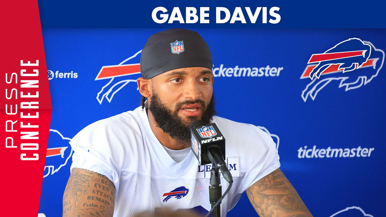 Gabe Davis details team bonding, previews Bills vs. Dolphins & being  captain