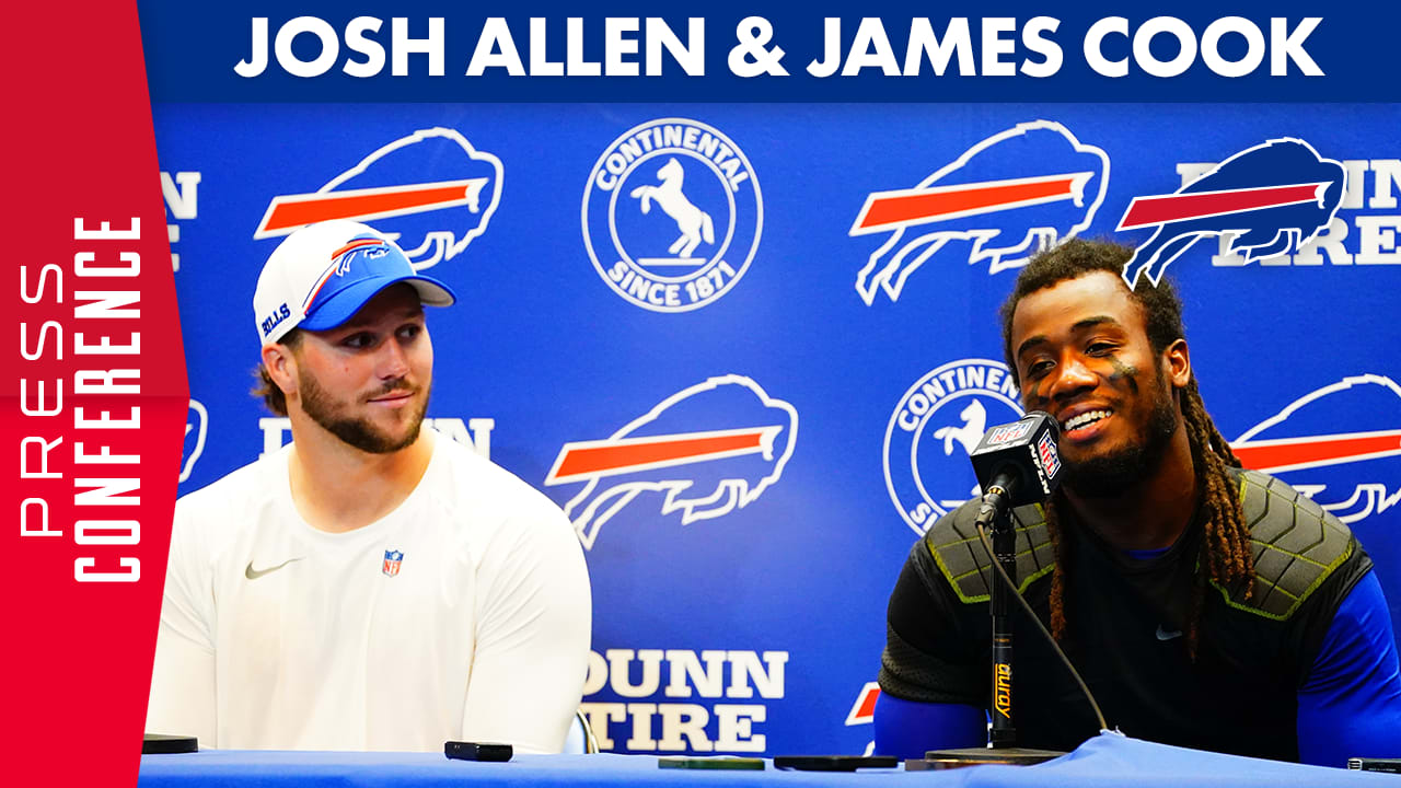 Josh Allen and James Cook: "Guys Went Out There And Executed" | Buffalo Bills