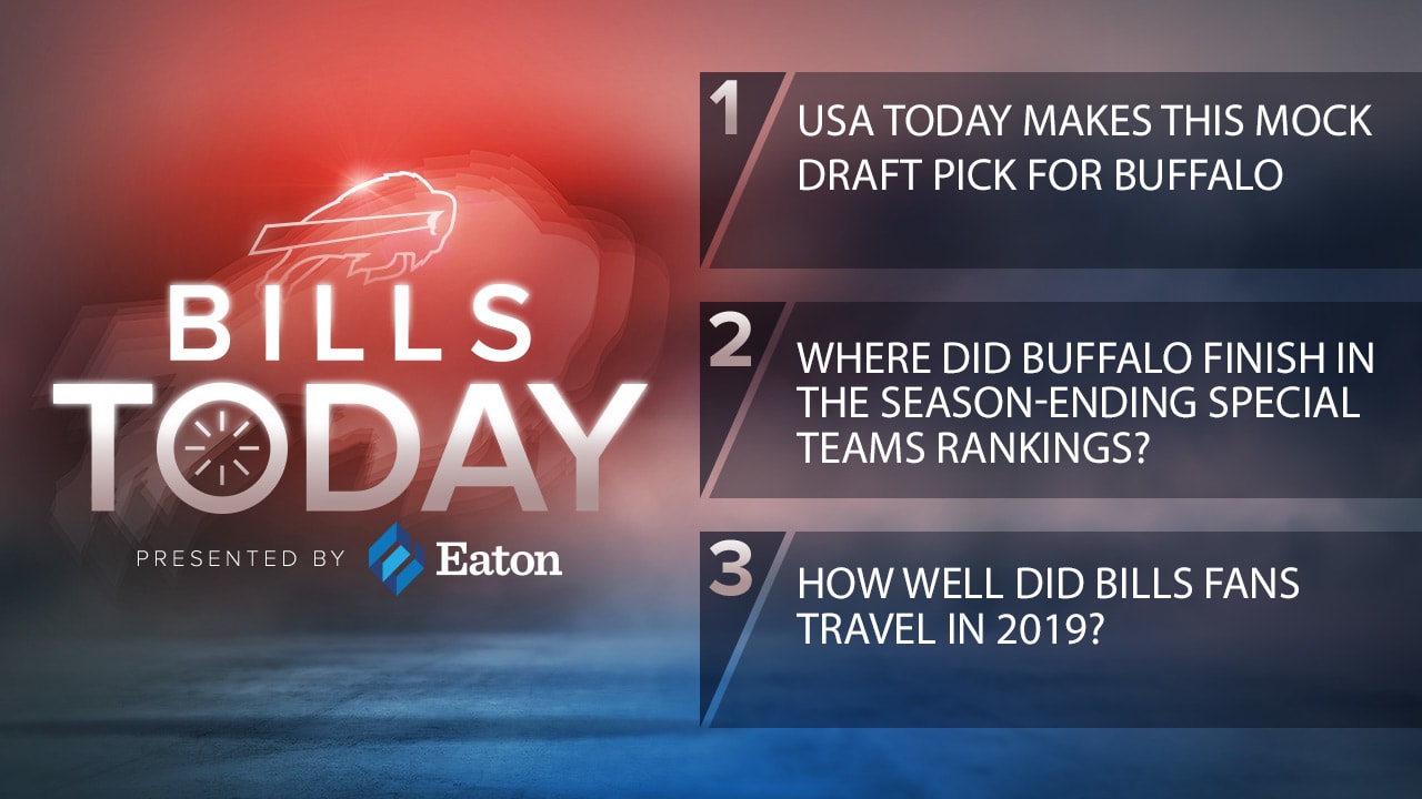 Bills Today  USA Today makes this mock draft pick for Buffalo