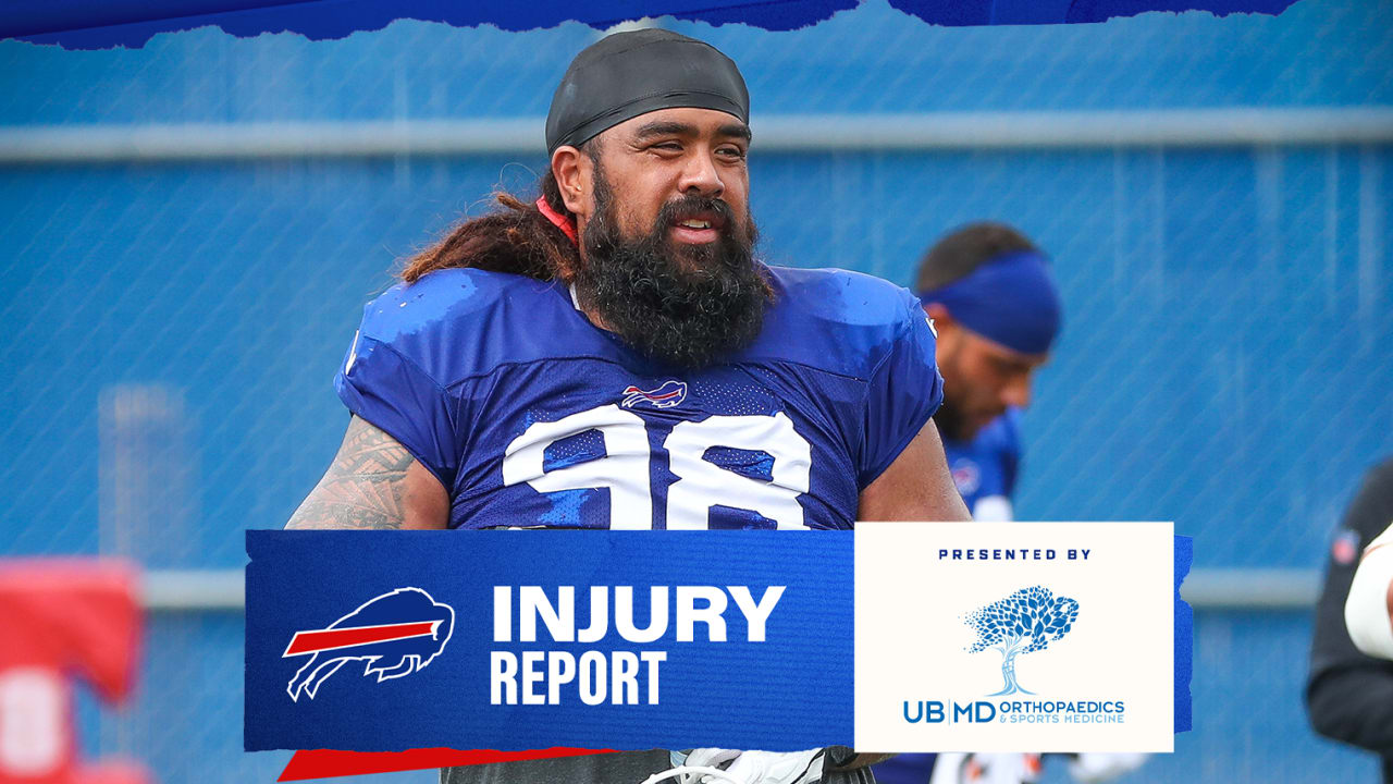 Star Lotulelei ruled out of Bills-Steelers game