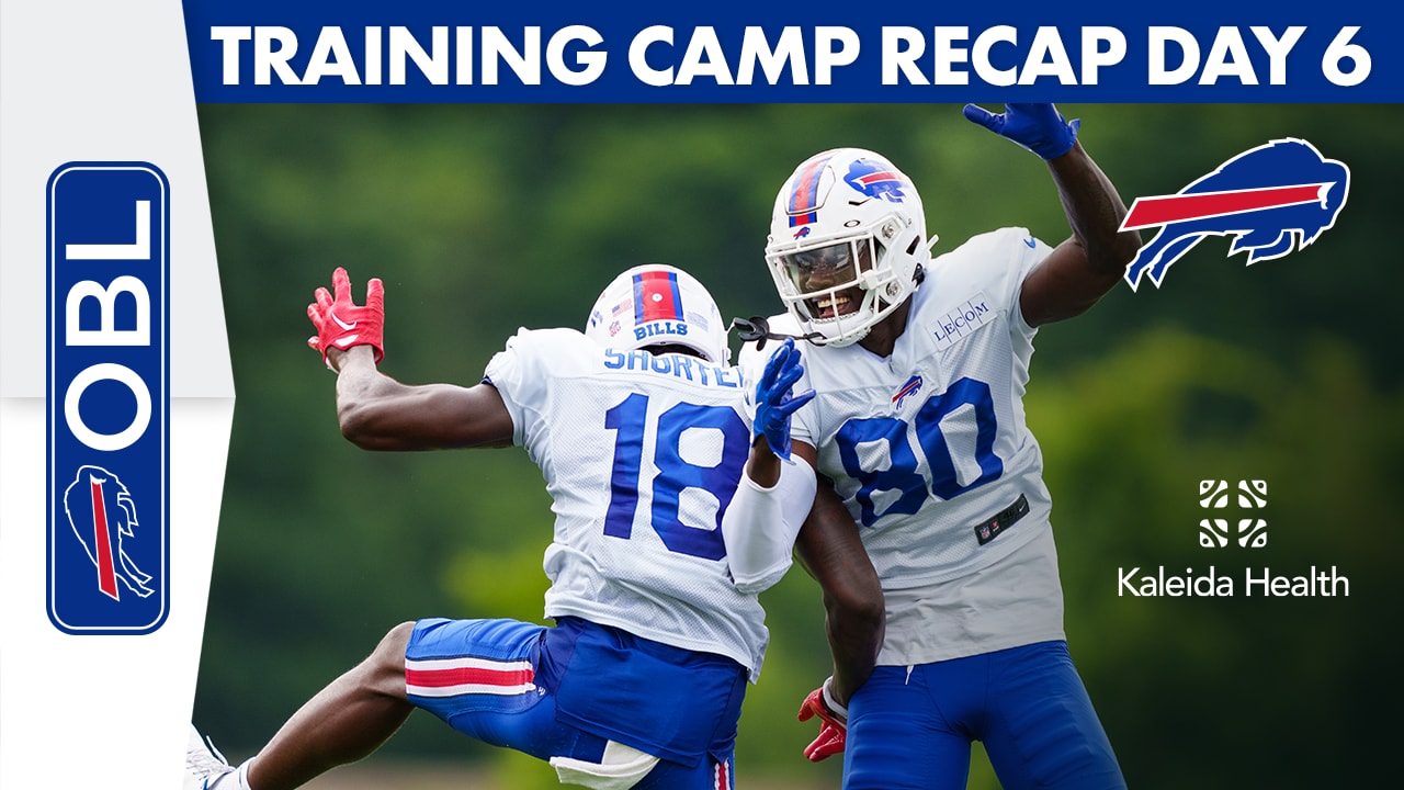 Buffalo Bills' Stevie Johnson during an NFL football training camp