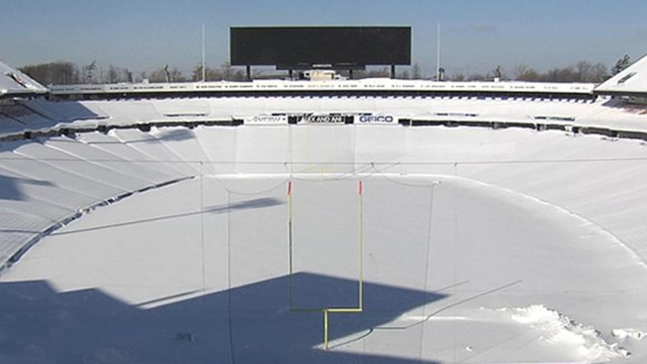 Video: Ralph Wilson Stadium Snow