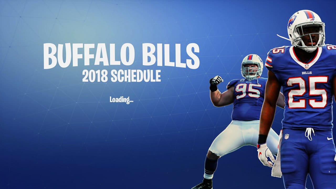 personlighed Sætte Melankoli Watch: Buffalo Bills 2018 Schedule Royale