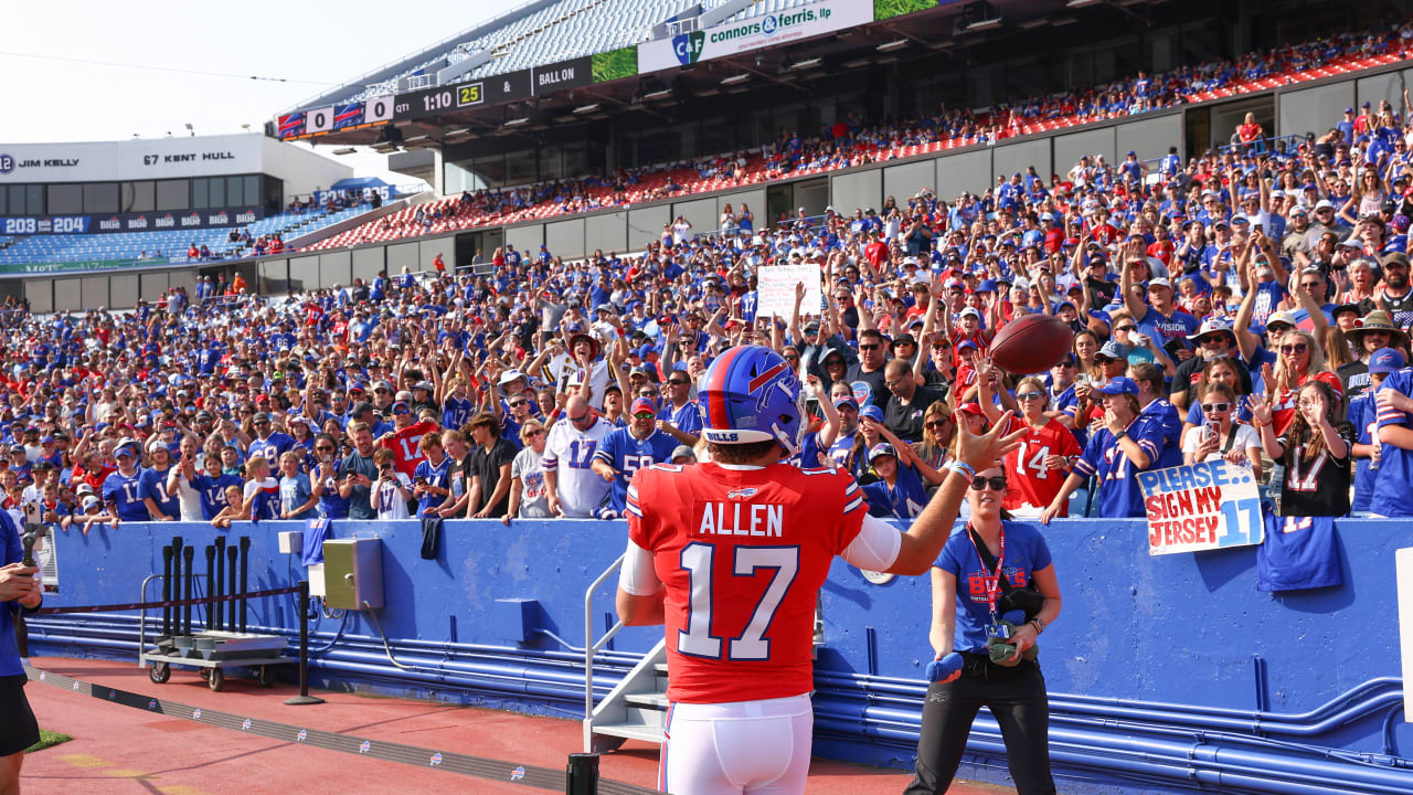 Top photos from Buffalo Bills' 'Red & Blue' open practice