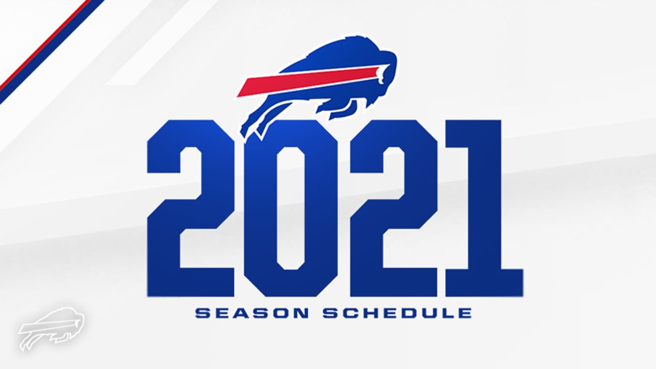 2021 Schedule Release Bills individual game matchup