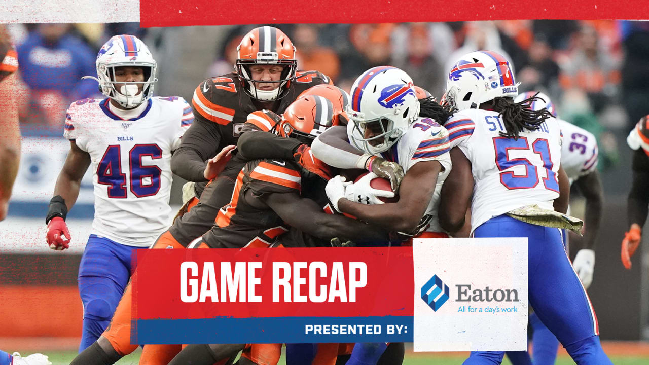 Cleveland Browns top Buffalo Bills 19-16