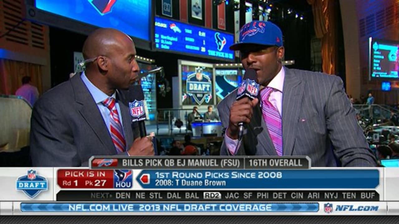 E.J. Manuel first (and only) QB drafted in 1st round