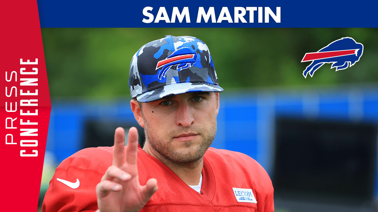 Sam Martin "Really Happy I'm Here"
