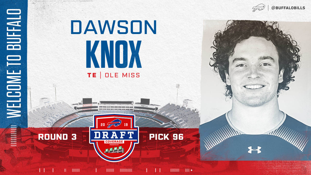 Why Dawson Knox should be more with the Bills than he was at Ole Miss 