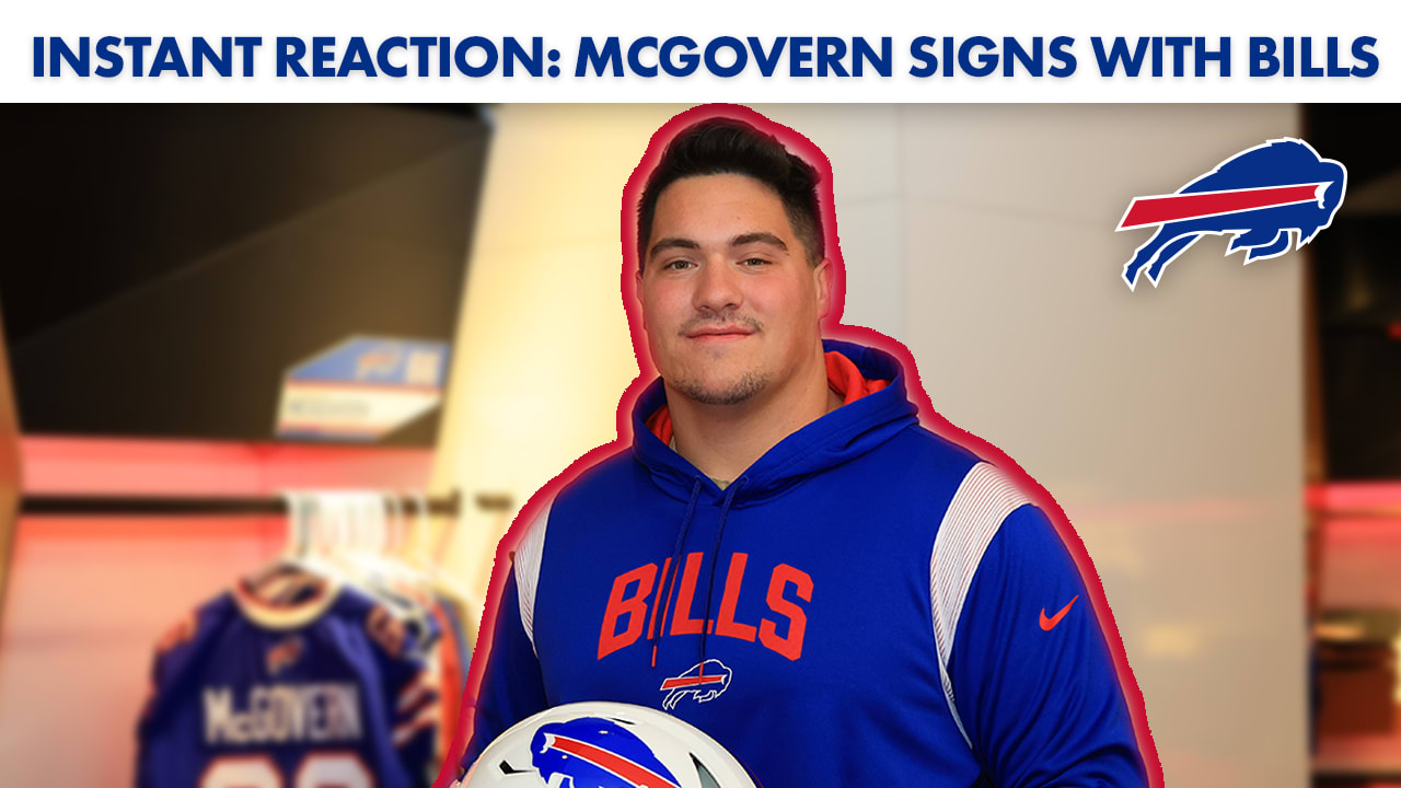 Buffalo Bills, guard Connor McGovern agree to terms on three-year