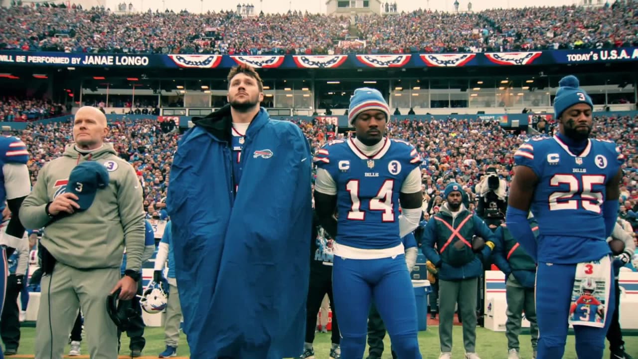 Josh Allen has hilarious perspective on Emmanuel Sanders' first playoff TD