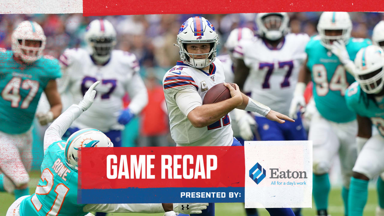 Game Recap Josh Allen and the Bills light up the
