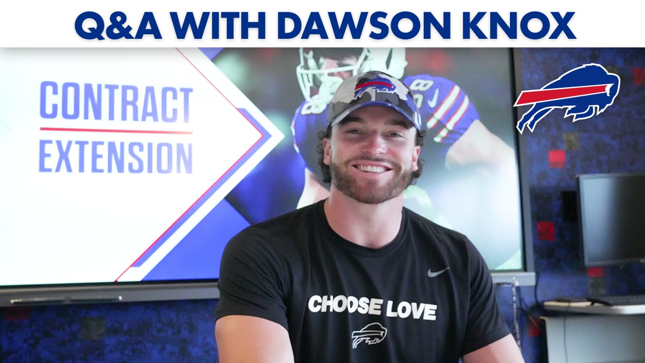 Bills TE Dawson Knox seeking extension