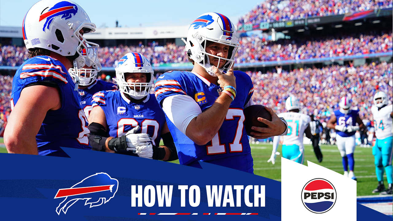 Bills vs. Bengals, How to watch, stream & listen