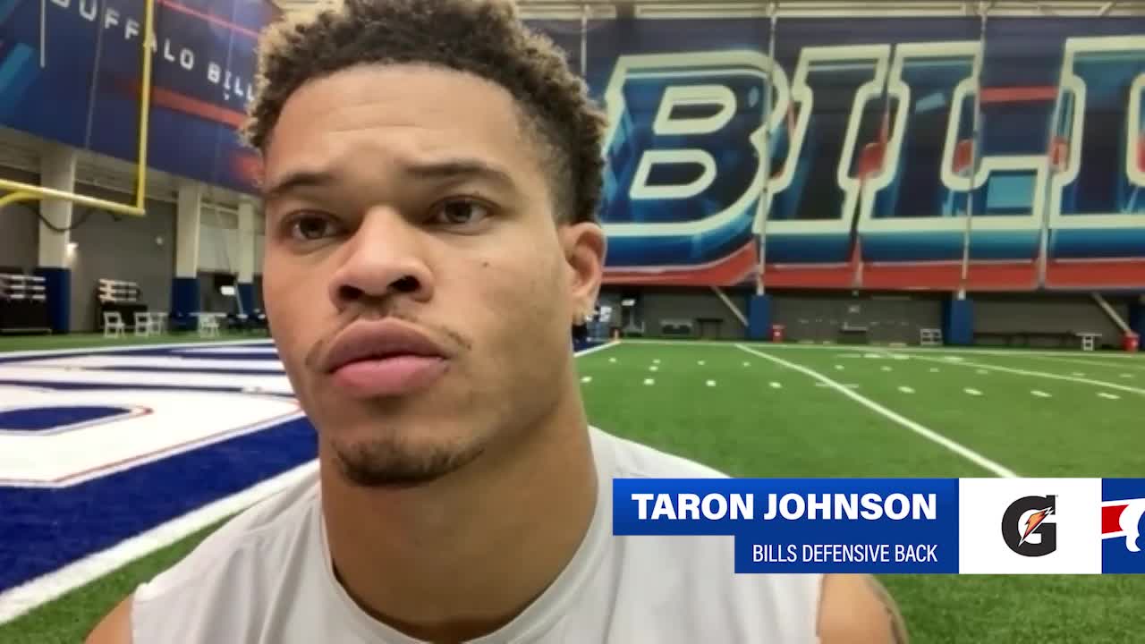 Bills DB Taron Johnson is using a Riddell SpeedFlex Precision with