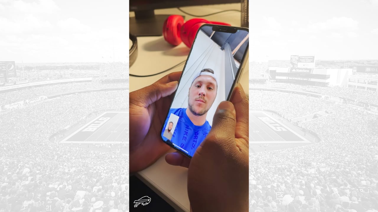 WATCH: Bills FaceTime Matt Milano during McDermott's post-game speech