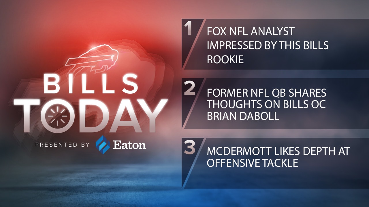 Bills Today: Fox NFL analyst impressed by this Bills rookie