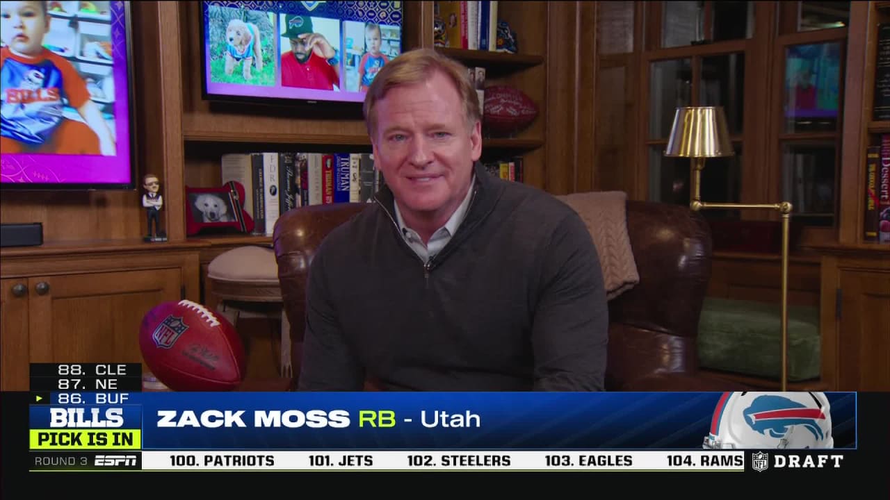 Pick Is In: The Buffalo Bills select Zack Moss