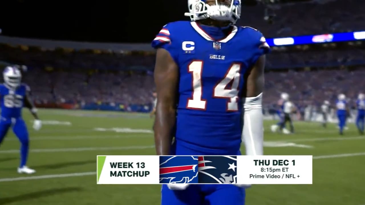 Who do Bills play next? Thursday Night Football set for Week 13