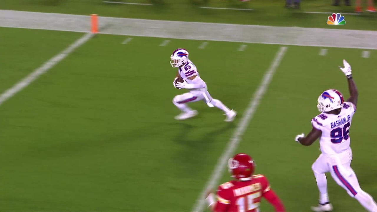 Micah Hyde Wild Interception Breakdown 