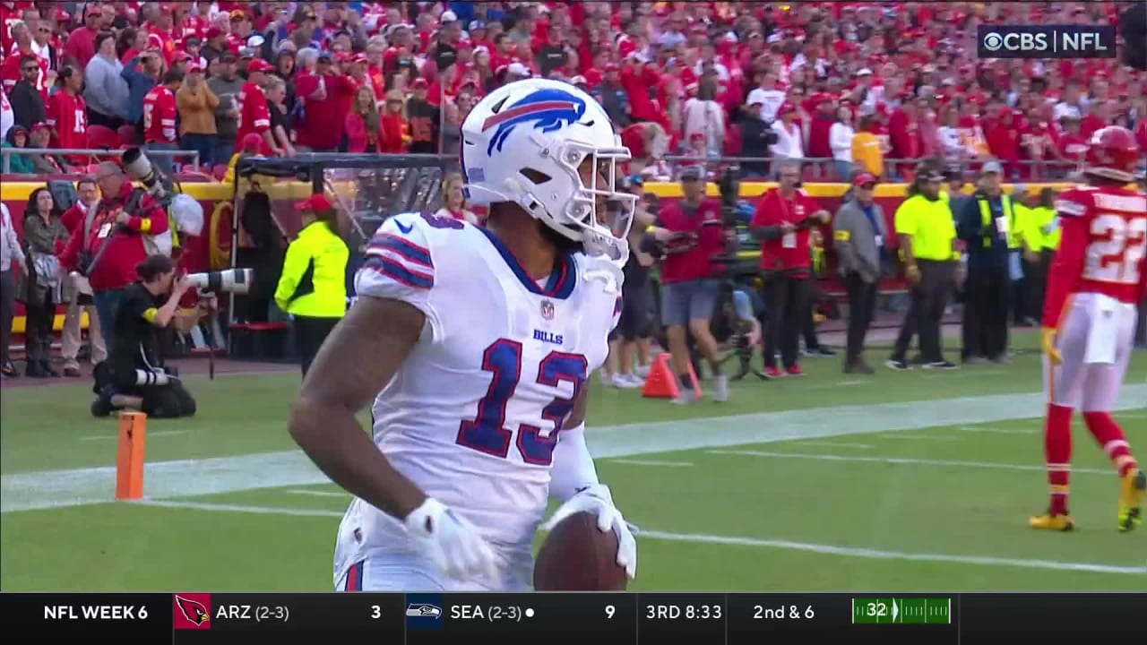 WATCH: Bills' Gabe Davis mic'd up during win over the Chiefs