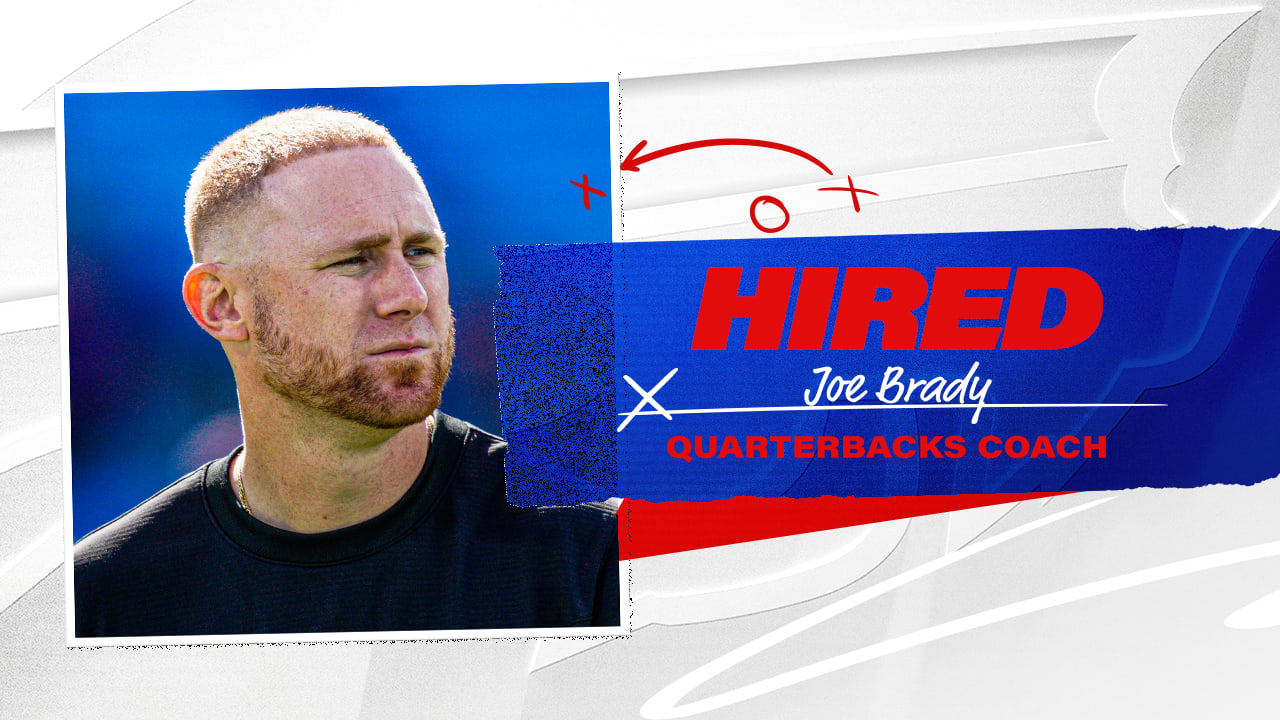 Bills hire Joe Brady as quarterbacks coach
