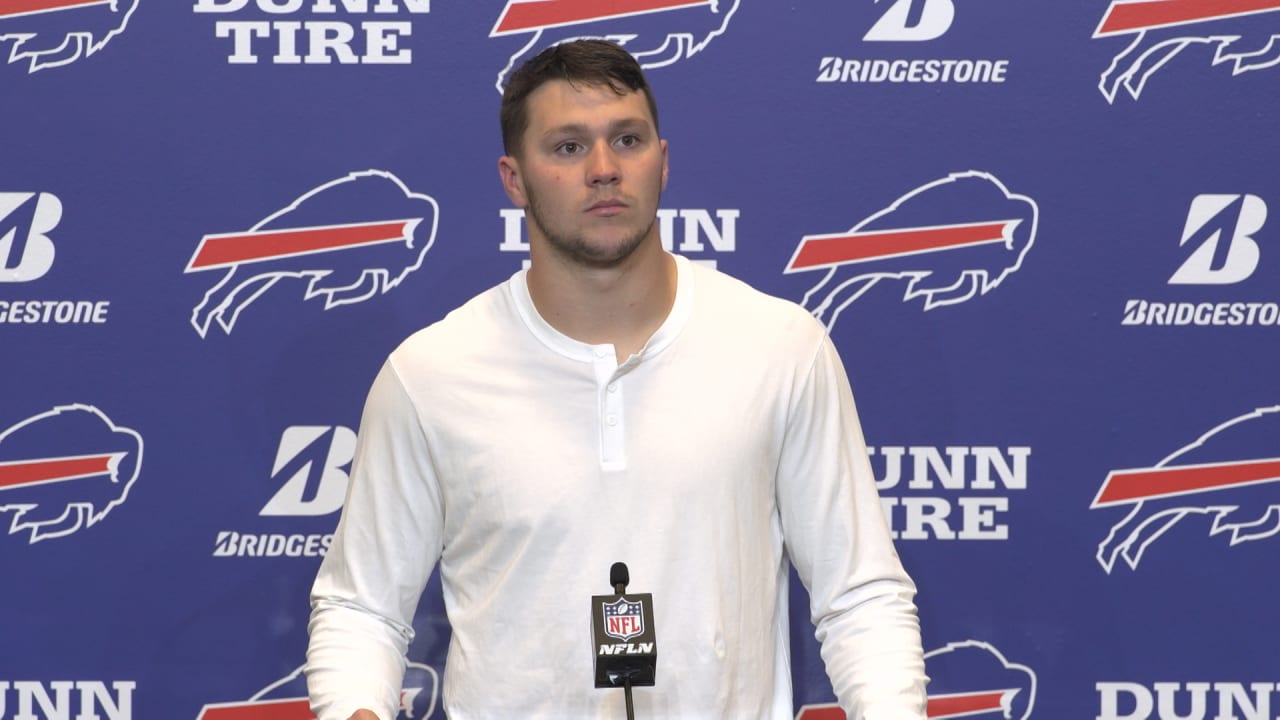 Josh Allen: We Didn't Play to Our Standard