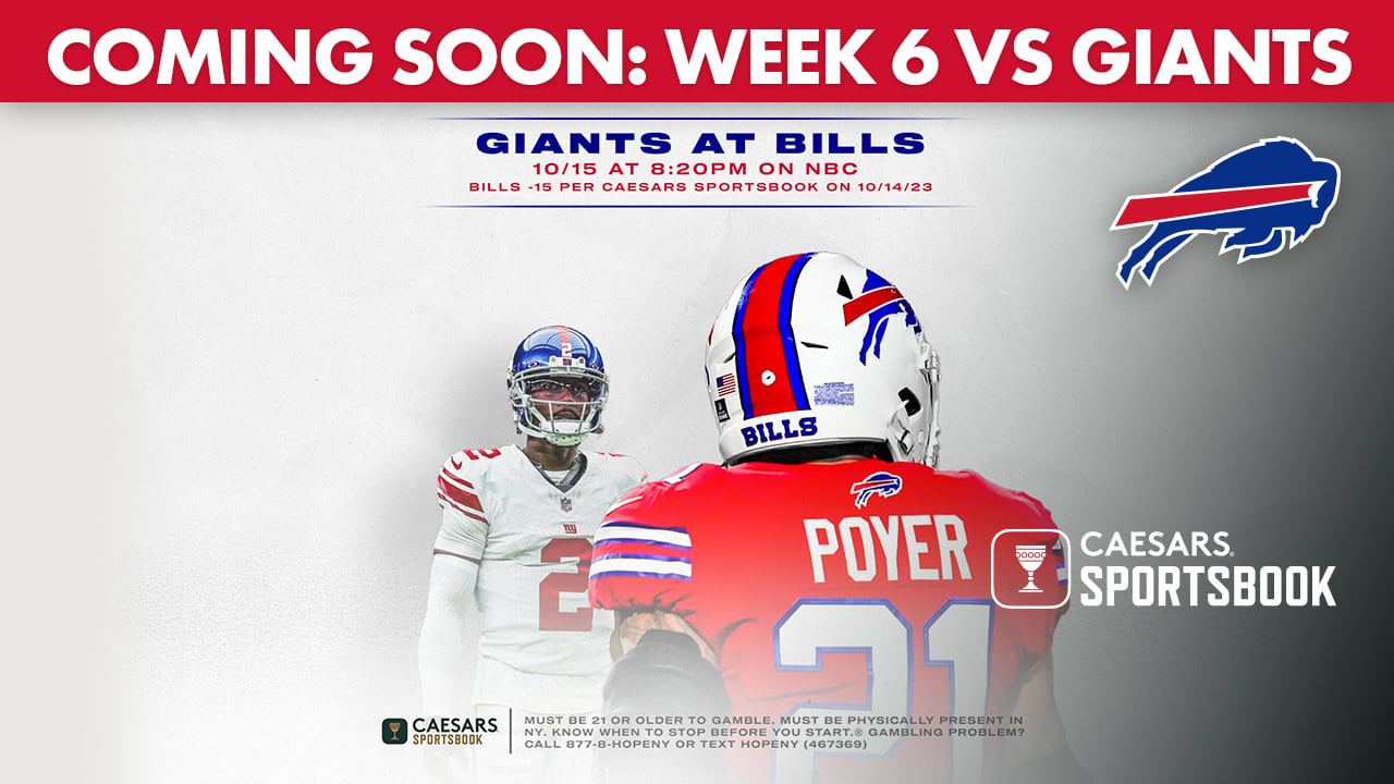 Coming Soon Game Trailer Buffalo Bills vs. New York Giants Buffalo Bills