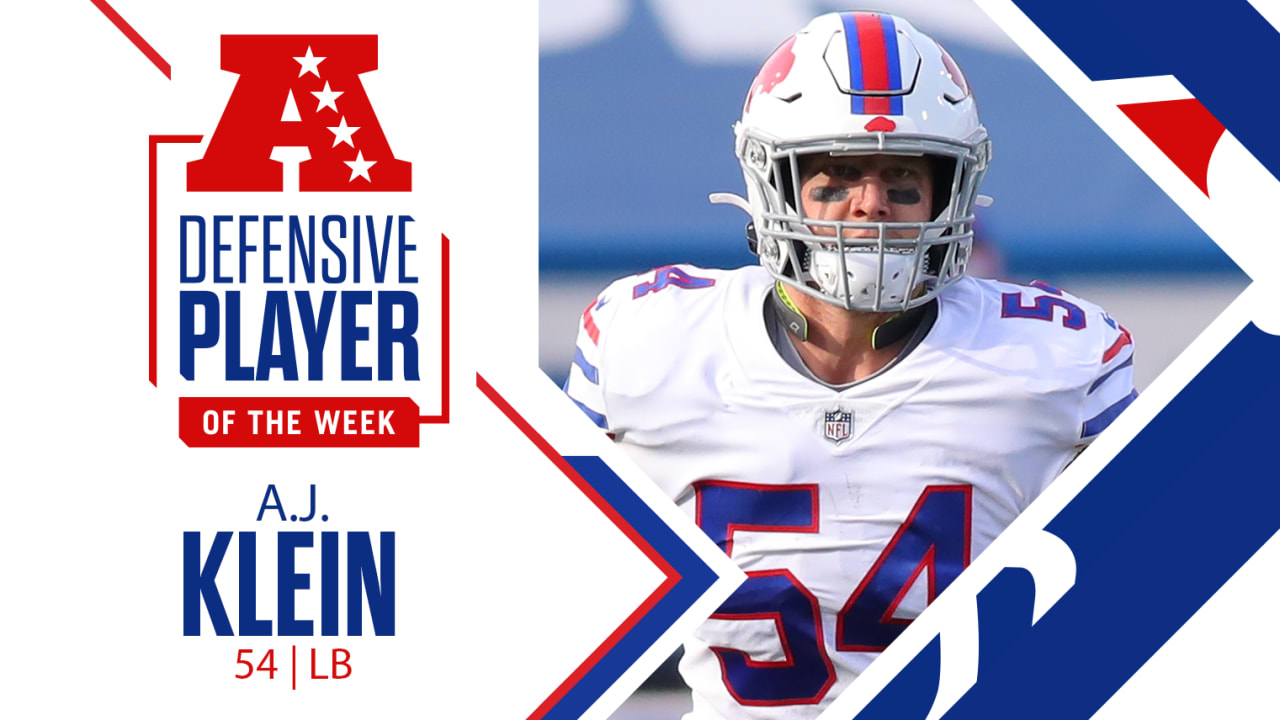 Bills LB Bernard named AFC Defensive Player of the Week