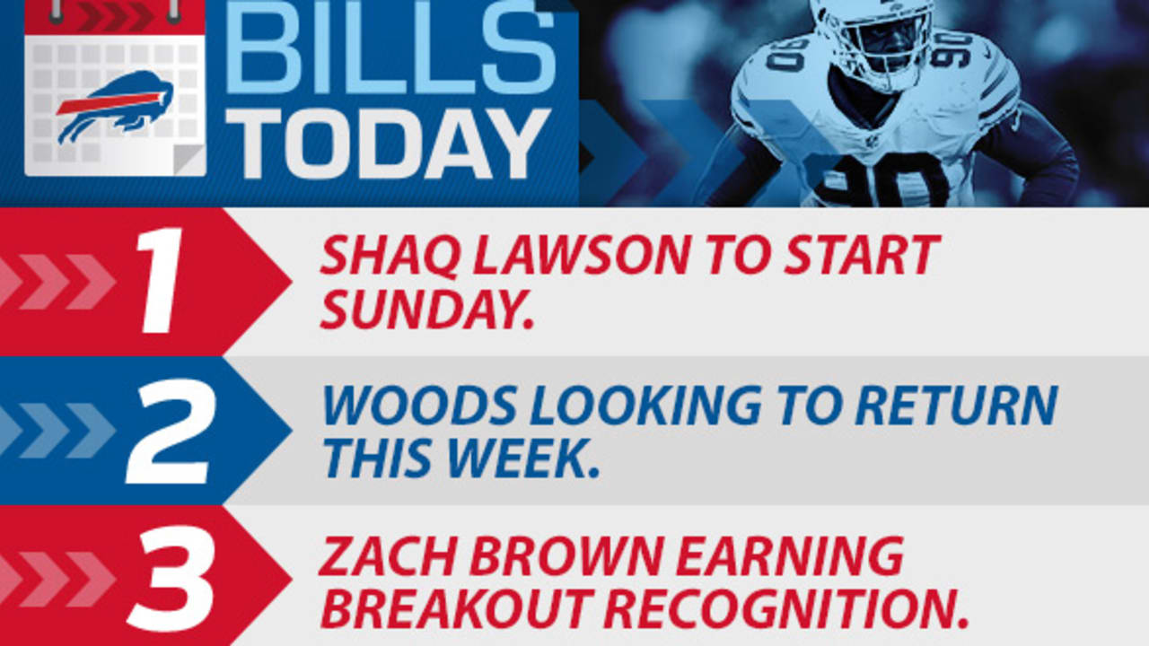 Buffalo Bills injury report: Shaq Lawson OUT, LeSean McCoy