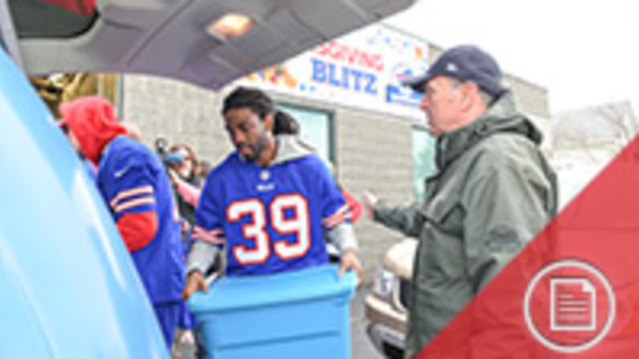 Buffalo Bills host Thanksgiving Blitz at Food Bank of WNY – Buffalo Scoop