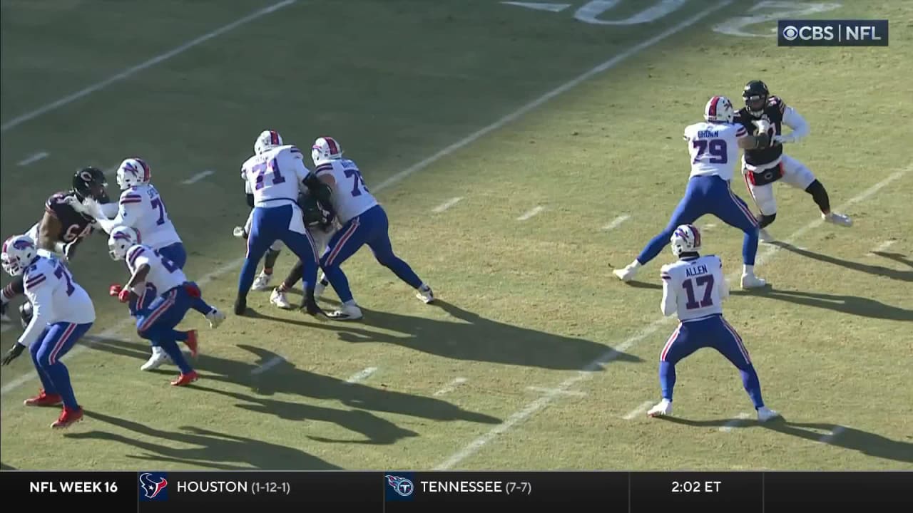 Josh Allen With A 19-yard Touchdown Pass To Gabe Davis | Bills Vs. Bears