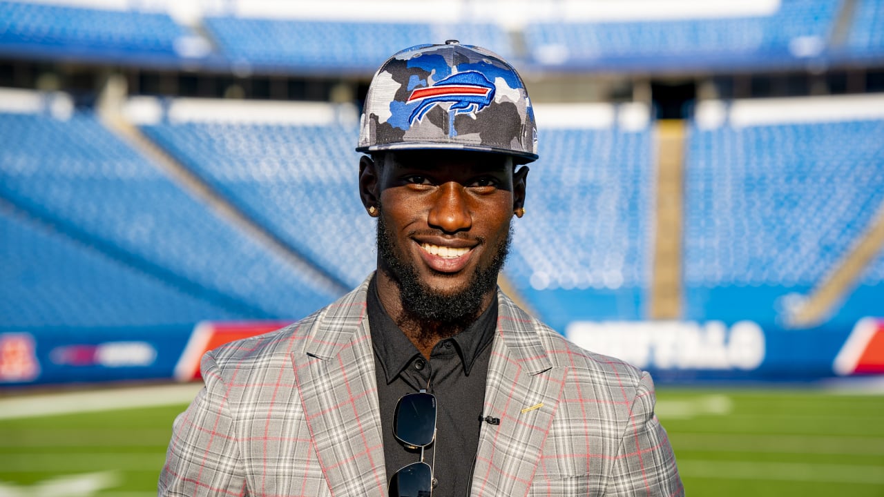 NFL on X: With the No. 23 overall pick in the 2022 @NFLDraft, the @ BuffaloBills select Kaiir Elam! @NewEraCap