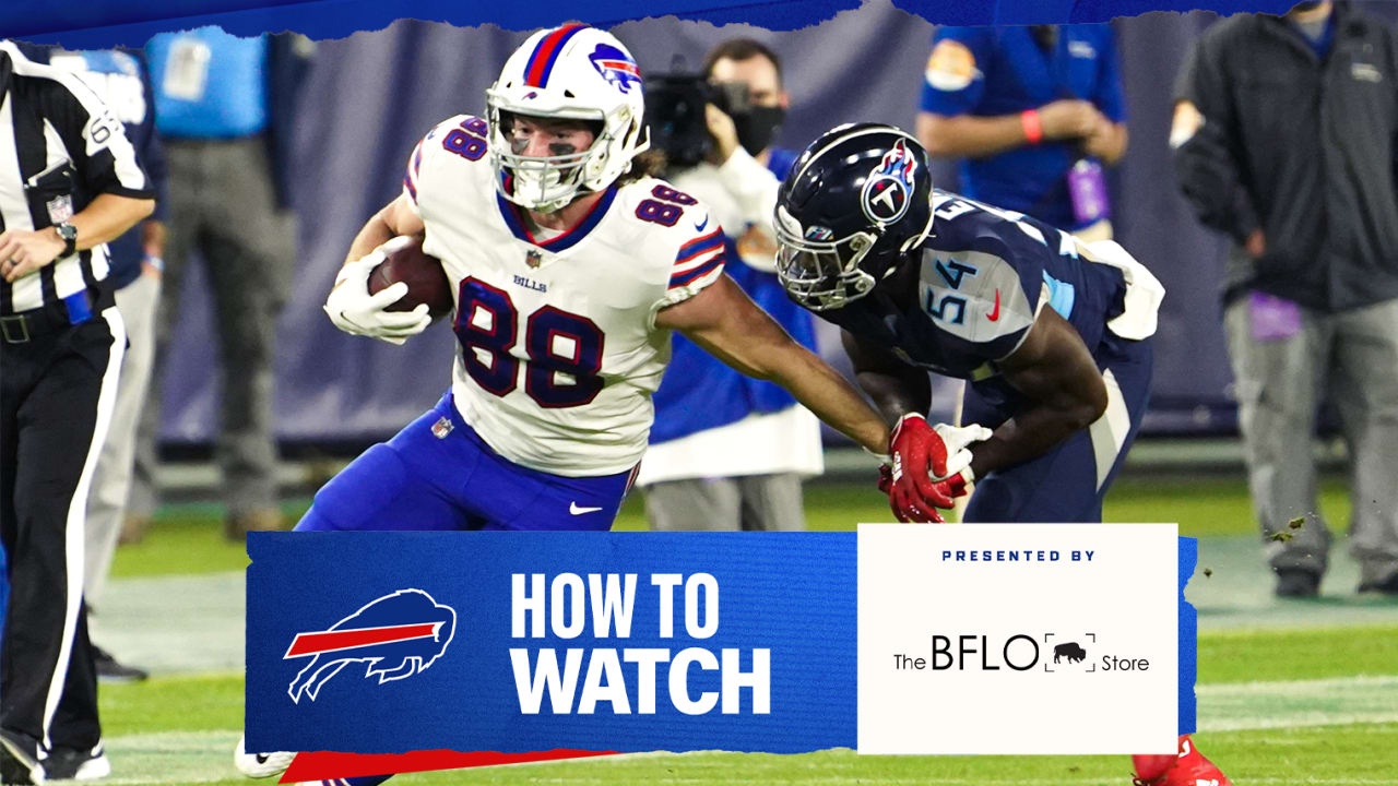 Bills at Titans, How to watch, stream, and listen