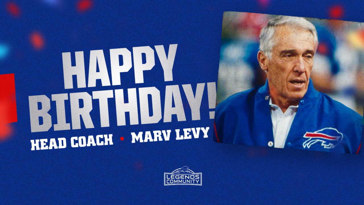 Happy Birthday Marv Levy: Sean McDermott Sends Coach Levy a Special Message