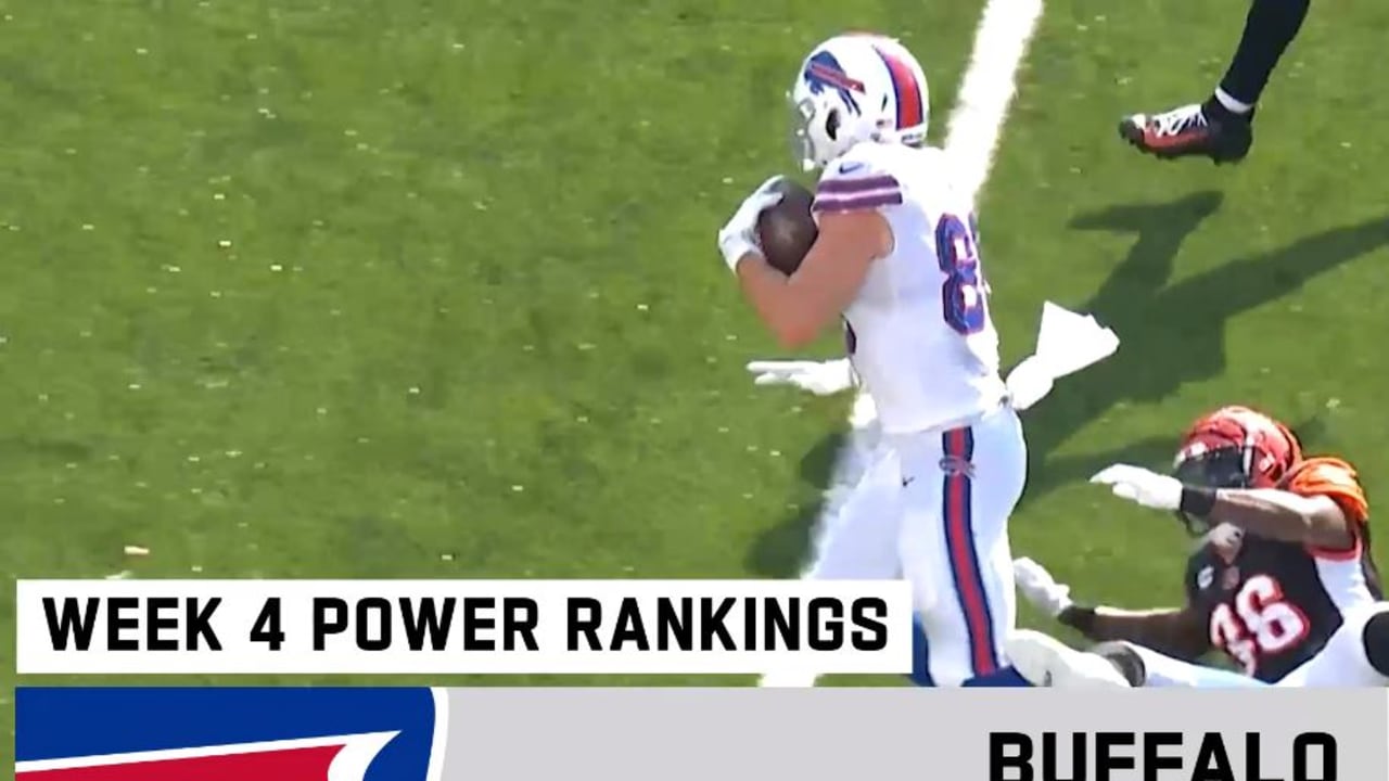 Buffalo Bills hit the top five in Week 4 NFL power rankings - Buffalo  Rumblings