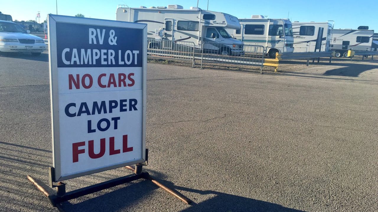 Bus and Camper Lots sold out for Bills home opener this Sunday